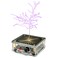 WARDENCLYFFE Tesla Coil 8 Entry Transparent Tesla Coil SingleKnob Control 8 cm31 inches Arc STEM Desktop Demonstration for Beginners