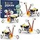 BeAndge 4 Set Bulk Robot Kits for Kids 812 STEM Crafts Robotics Science Projects STEM Toys for Boys Girls Electronics Building Craft Kit Classroom Activities 1st 2nd 3rd Grade 8 9 10 11 12 Year Old