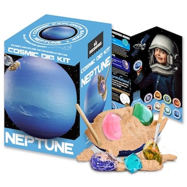 Big Discoveries Cosmic Dig Kit by Explore the Planets of the Solar System with Gem Fossil Excavation Kits for Kids STEM Toy Science Dig Kits with Gemstones for Boys and Girls