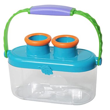 Educational Insights GeoSafari Bugnoculars Magnifying Bug Container to Catch Observe Nature Insects and Bugs for Kids Critter Keeper Outdoor Play Bug Kit for Boys and Girls Ages 3