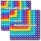 DK-SIMINA 2 in 1 Multiplication Table Game and Digital Addition Table P0PP Math Toy DKSIMINA Rainbow Dimple Finger tip Toy Math Manipulation Game Create Various Math Operations 1 PCS
