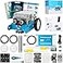 Makeblock mBot Robot Kit with Scratch Coding Box STEM Projects for Kids Learn to Code with Scratch Arduino Programmable Robot with 4 Programming Learning Projects Gifts for Boys Girls Aged 812