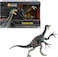 Mattel Jurassic World Dominion Hammond Collection Therizinosaurus Dinosaur Figure with 25 Articulations Fully Jointed Claws Glass Eyes Wired Tail