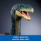 Mattel Jurassic World Dominion Hammond Collection Therizinosaurus Dinosaur Figure with 25 Articulations Fully Jointed Claws Glass Eyes Wired Tail