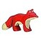 Goki Holztiger Little Fox Toy Figure