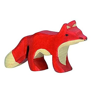 Goki Holztiger Little Fox Toy Figure