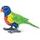 Safari Ltd. Safari Ltd Lorikeet Figurine Detailed 25 Plastic Model Figure Fun Educational Play Toy for Boys Girls Kids Ages 3