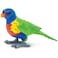 Safari Ltd. Safari Ltd Lorikeet Figurine Detailed 25 Plastic Model Figure Fun Educational Play Toy for Boys Girls Kids Ages 3