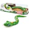 Robo Alive Slithering Snake Series 3 Green by ZURU BatteryPowered Robotic Light Up Reptile Toy that Moves Green7150B