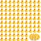 Teling 200 Pcs Mini Rubber Ducks in Bulk Yellow Small Rubber Ducks Bulk Tiny Squeak Duckies for Birthday Party Favor Gift157 x 157 x 118 Inch