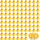 Teling 200 Pcs Mini Rubber Ducks in Bulk Yellow Small Rubber Ducks Bulk Tiny Squeak Duckies for Birthday Party Favor Gift157 x 157 x 118 Inch