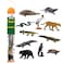 Safari Ltd. Safari Ltd Everglades TOOB 11 Mini Figurines Manatee Alligator Turtle More Educational Toy Set for Boys Girls Kids Ages 3