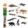Safari Ltd. Safari Ltd Everglades TOOB 11 Mini Figurines Manatee Alligator Turtle More Educational Toy Set for Boys Girls Kids Ages 3