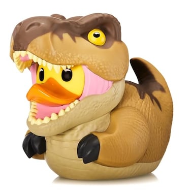 TUBBZ Boxed Edition Jurassic World Rebirth TRex Cosplaying Rubber Duck Vinyl Figure