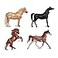 Breyer Stablemates Deluxe Horse Collection with Eight Horses BSM10258 Multicolor