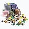 Unilyhow 30Pcs Mini Animals Figures Set 3D Printed Small Animal Flexible Fidget Toy 3D Printed Cute Animal Home Office Executive Desk for Christmas Decoration Tiny Animals Figurines Exquisite Cute Pet