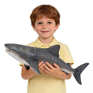 SmilerSmile Simulated Ocean Big Animal One pc 16 Inch Soft Filled Rubber Sea Educational Toys Whale Shark