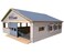 Breyer Horses Farms Deluxe Arena Stable 24 Piece Playset 2 Stablemates Horses Included 2425 L x 22 W x 105 H 132 Scale Model 59243