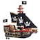 Le Toy Van Barbarossa Pirate Ship Set Premium Wooden Toys for Kids Ages 3 years Up
