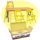 Figures Toy Ultimate Ladder Table Chairs Yellow Playset for Wrestling Action Figures