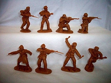 Armies in Classic Toy Soldiers Inc Korean War Chinese Infantry Offered and Made in 54mm132 Scale