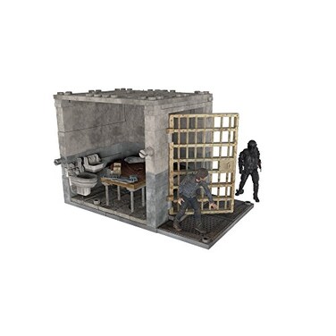 McFarlane Toys Building Sets The Walking Dead TV Lower Prison Cell Playset