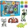 Wicked Cool Wild Kratts Climbers Action Figure Collectible Figures Discs 8pc Includes 4 Creature Power Discs 4 Animals Officially Licensed Toys for ChildrenGift for Kids Boy Girl