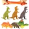 ValeforToy Dinosaur Toy8 inch Rubber Dinosaur Set6 PackSuper Stretches Material TPR with Gift Bag Realistic Dinosaur Figure Toy for Boy Kid Party Favor