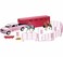 NewRay Valley Ranch Pink Pick Up Truck and Horse Trailer Playset