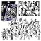 Monster Protectors Monster Fantasy Creature Mini Action Figure Playset 98pcs Toy Miniatures w 14 Unique Designs Dragons Wizards Orcs More XL 132 Scale Compatible with Dungeons and Dragons and Other RP