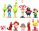 Playset Christmas with Character Figures and Accessories