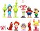 Playset Christmas with Character Figures and Accessories