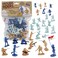 BMC Toys BMC The Rough Riders Charge Up San Juan Hill 32pc Soldier Figures