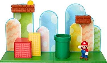 Nintendo Super Mario Acorn Plains 25 Figure Playset with Feature Accessories
