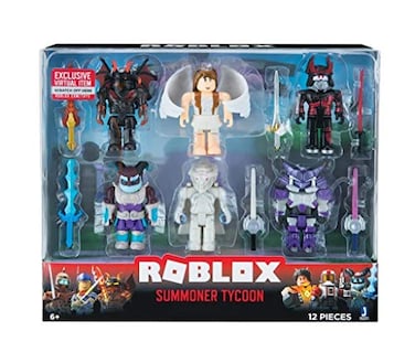 Roblox Action Collection Summoner Tycoon Six Figure Pack Includes Exclusive Virtual Item