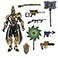 Fortnite Ultima Knight Hot Drop Figure 4 Inch Action Figure with 25 Points of Articulation Includes Vanquisher Harvesting Tool Palm Leaf Umbrella Glider Dragoncrest Back Bling 5 Weapons