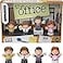 Little People Collector The Office US TV Show Special Edition Set for Adults Fans 4 Figures in Display Package