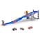 Zuru Metal Metal Machines 4Lane Raptor Attack Track Set Playset with Mini Racing Car by ZURU Cars Play Set Compatible with Other Brands Assorted