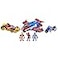 Super Hero Marvel Adventures Figure and Jetquarters Multipack 3 Action Figures and 3 Vehicles 5Inch Toys for Kids Ages 3 and Up