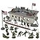 BMC Toys BMC WW2 Secret Stronghold 36pc Plastic Army Men German Bunker Playset