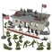 BMC Toys BMC WW2 Secret Stronghold 36pc Plastic Army Men German Bunker Playset