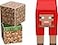 Mattel Minecraft CraftABlock Sheep Figure Authentic Pixelated VideoGame Characters Action Toy to Create Explore and Survive Collectible Gift for Fans Age 6 Years and Older