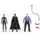 DC Comics Batman 3Pack with Exclusive 4 Batman Selina Kyle The Penguin Action Figures 3 Accessories