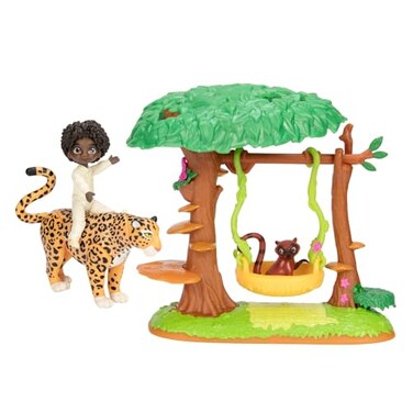 Disney Encanto Antonios Animal Swing Playset with Jaguar Figure