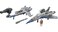 Mattel Disney Pixar Lightyear Vehicle Toy Pack with 2 Spaceships Buzz Lightyear Figure Hyperspeed Series with XL01 XL15