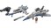 Mattel Disney Pixar Lightyear Vehicle Toy Pack with 2 Spaceships Buzz Lightyear Figure Hyperspeed Series with XL01 XL15