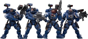 JOYTOY HUAXI Dark SourceHAINAN TECH Warhammer 40K ULTRAMARINES INCURSORS 118 FIG Multicolor
