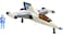 Mattel Disney Pixar Lightyear Hyperspeed Series XL03 Spaceship Buzz Lightyear Figure 63 Inch Long Vehicle 125 Inch Figure Toy 4 Years Up