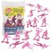 Tim Mee TimMee Plastic Army Men Pink 48pc Toy Soldier Figures Made in USA