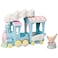 Calico Critters Floating Cloud Rainbow Train Calico Land Amusement Series Kids Pretend Play Toy Miniature Vehicle Accessories Set Ages 3